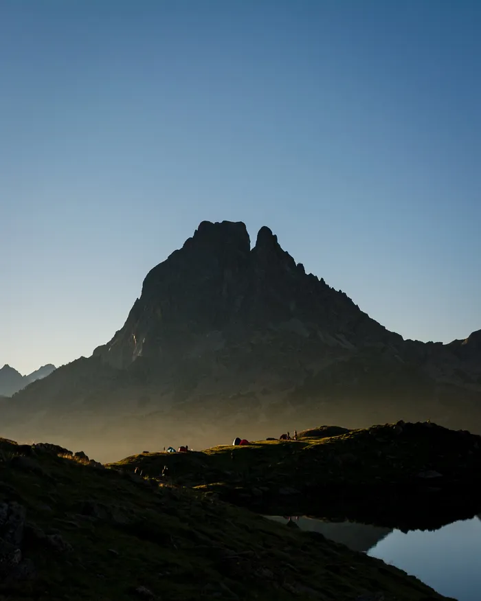 Lever de soleil sur le Pic du Midi d'Ossau